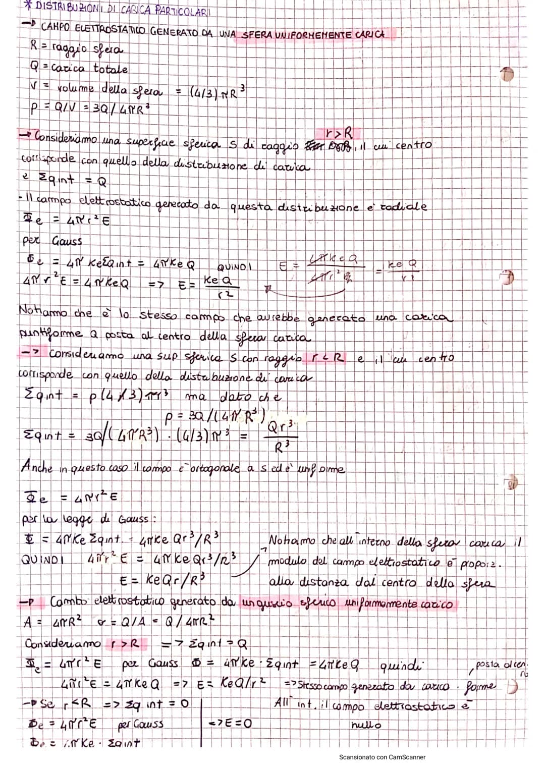 
<h2 id="campoelettrostaticogeneratodaunasferauniformementecarica">Campo elettrostatico generato da una sfera uniformemente carica</h2>
<p>R