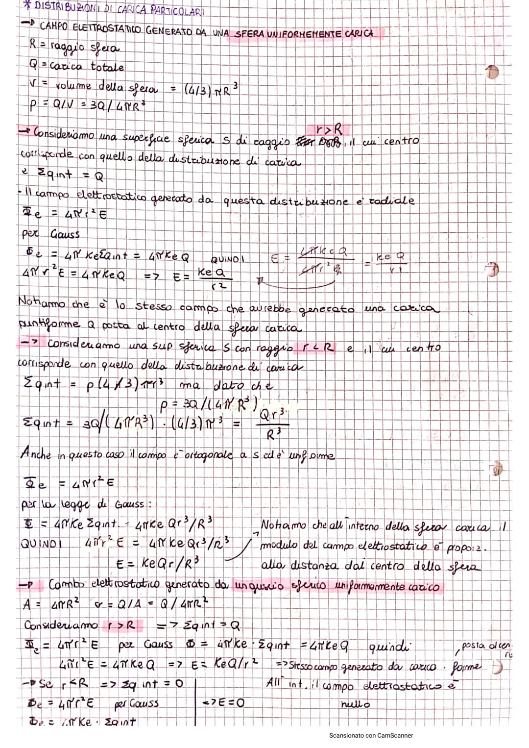 
<h2 id="campoelettrostaticogeneratodaunasferauniformementecarica">Campo elettrostatico generato da una sfera uniformemente carica</h2>
<p>R