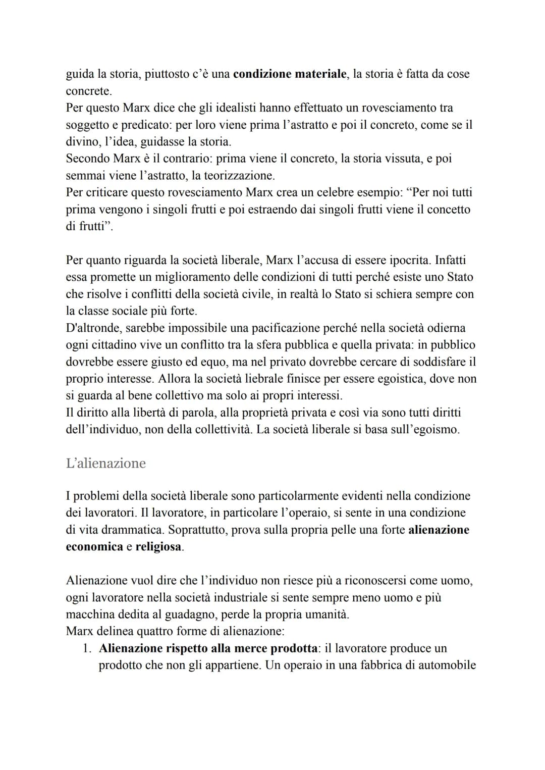 Karl Marx
Marx nasce nel 1818 a Treviri e muore nel 1883. Proviene da una famiglia
ebraica anche se il padre si era convertito al protestant