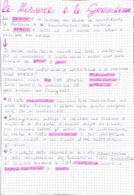 Know Le misure e le grandezze: La Chimica dal macroscopico al microscopico thumbnail