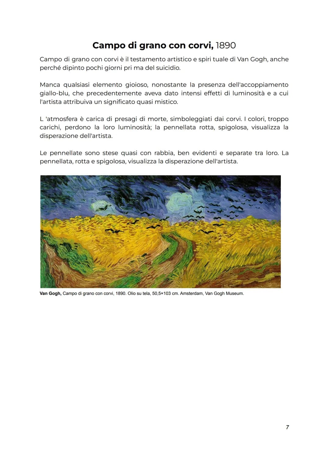 Postimpressionismo
(Arte e immagine)
Nel 1886 venne allestita l'ultima mostra della pittura impressionista: il gruppo, di
fatto, all'epoca s