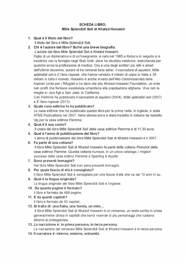 Know Scheda libro ‘Mille Splendidi Soli’ thumbnail