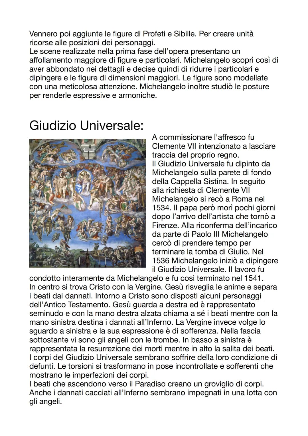 Michelangelo
Vita e filosofia artistica:
Michelangelo Buonarroti nasce a
Caprese il 6 marzo del 1475 da
Ludovico Buonarroti e da Francesca
d