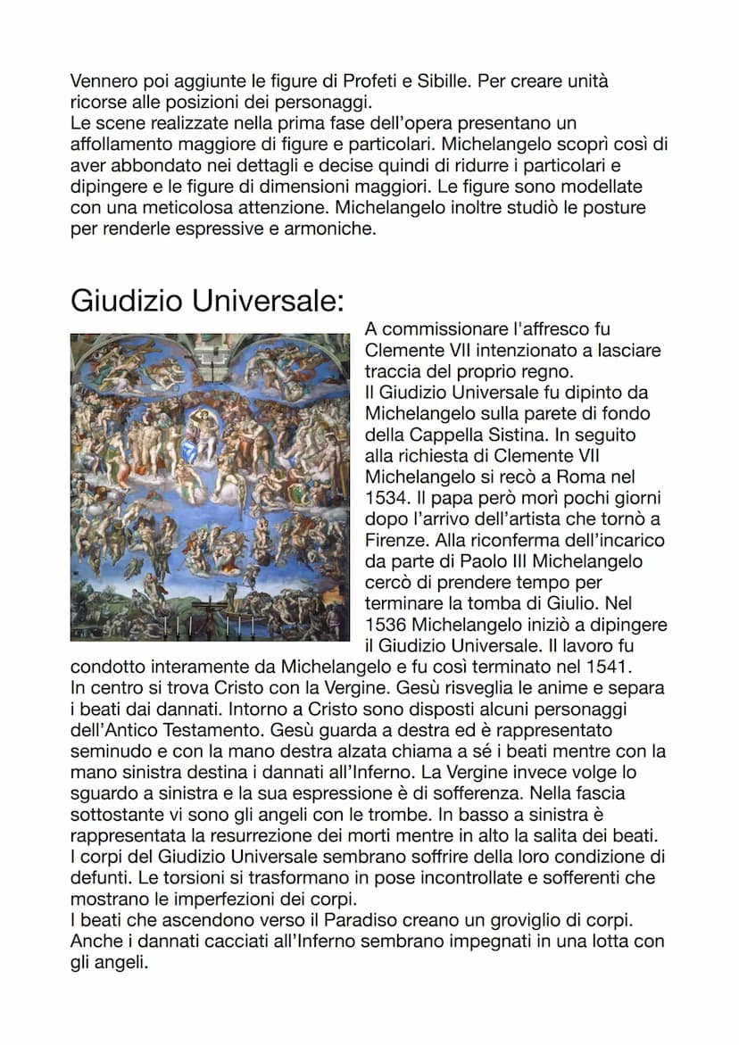 Michelangelo
Vita e filosofia artistica:
Michelangelo Buonarroti nasce a
Caprese il 6 marzo del 1475 da
Ludovico Buonarroti e da Francesca
d