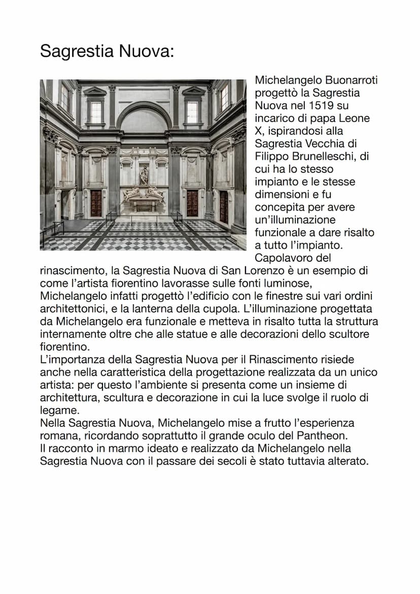 Michelangelo
Vita e filosofia artistica:
Michelangelo Buonarroti nasce a
Caprese il 6 marzo del 1475 da
Ludovico Buonarroti e da Francesca
d