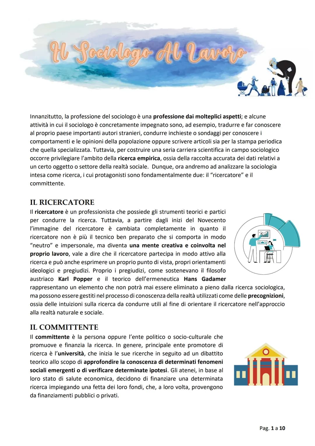 M Soodologo Ab Lavoro
Innanzitutto, la professione del sociologo è una professione dai molteplici aspetti; e alcune
attività in cui il socio