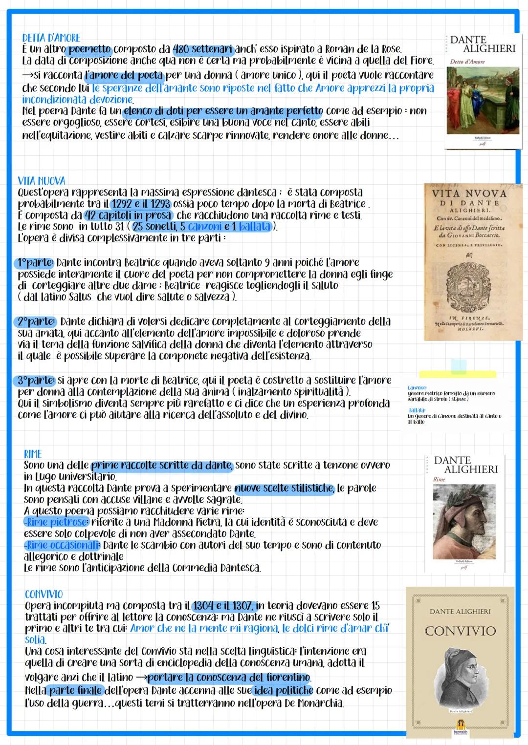  # Dante Alighieri

Dante Alighieri nasce a Firenze nel 1265, il padre non apparteneva a
una famiglia nobile ma bensi era un guelfo.

→ Dant