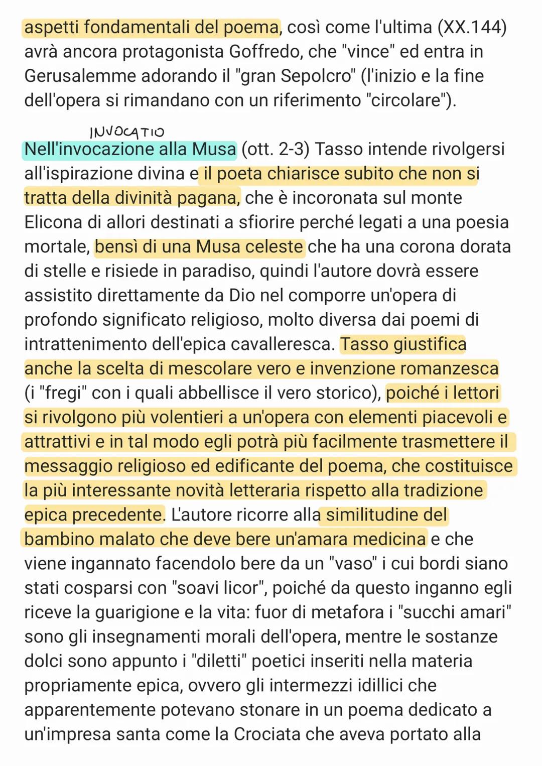 Pietas affinità religiosa (pio enea)
Musa cristiana che ispira storie che restano sempre. Le
chiede ispirarlo dai suoi dolori.
Richiamo a Lu