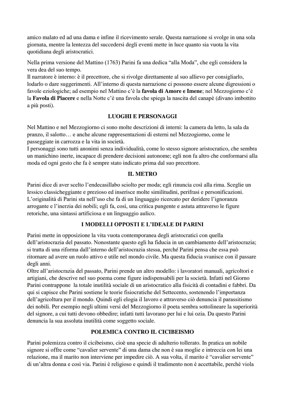 GIUSEPPE PARINI
Parini è poeta, insegnante e promotore di riforme, pronto a collaborare con i governi per il
rinnovamento culturale e artist