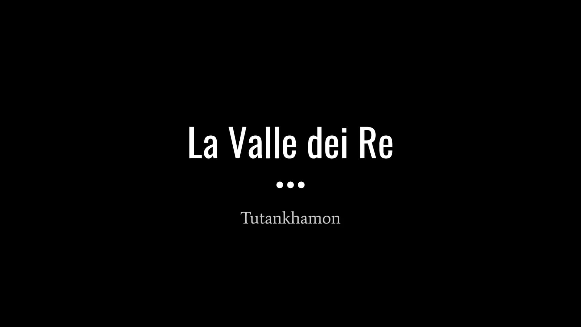 La Valle dei Re
Tutankhamon Chi era Tutankhamon?
Tutankhamon era un giovane Faraone della XVIII dinastia. Era un sovrano molto
giovane ed è 