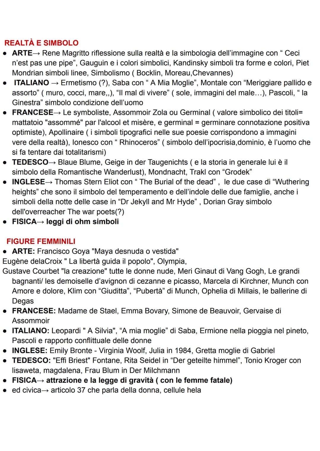 NUCLEI TEMATICI - COLLEGAMENTI INTERDISCIPLINARI
NATURA, UOMO E CIVILTÀ
• ITALIANO→ Leopardi, pessimismo storico e cosmico; "L'infinito", e 