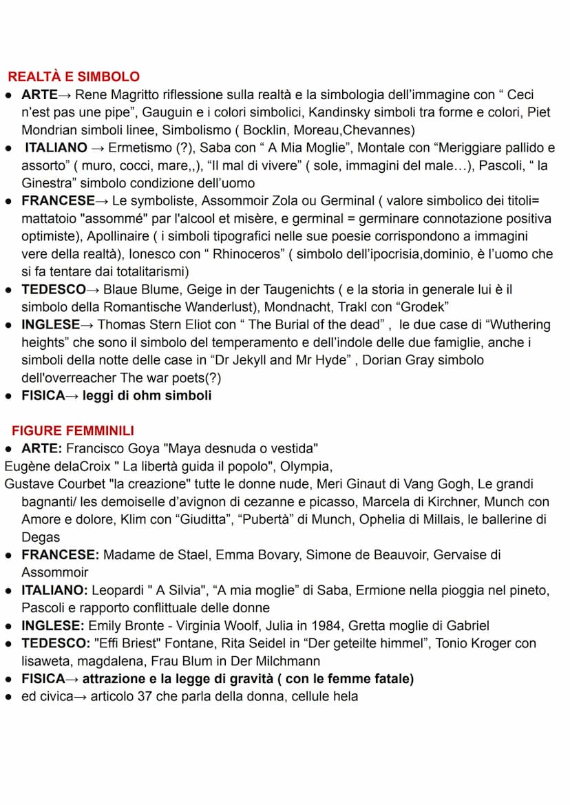 NUCLEI TEMATICI - COLLEGAMENTI INTERDISCIPLINARI
NATURA, UOMO E CIVILTÀ
• ITALIANO→ Leopardi, pessimismo storico e cosmico; "L'infinito", e 