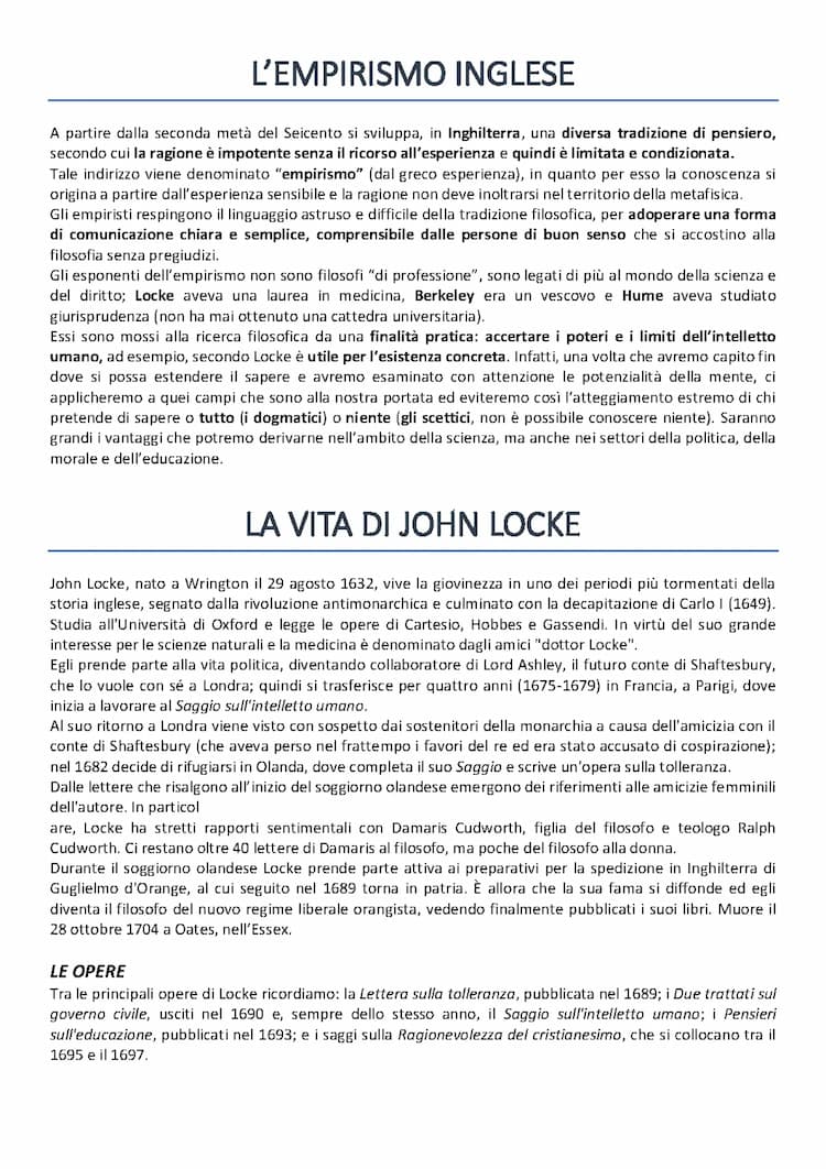Know Empirismo Inglese e John Locke (filosofia) thumbnail