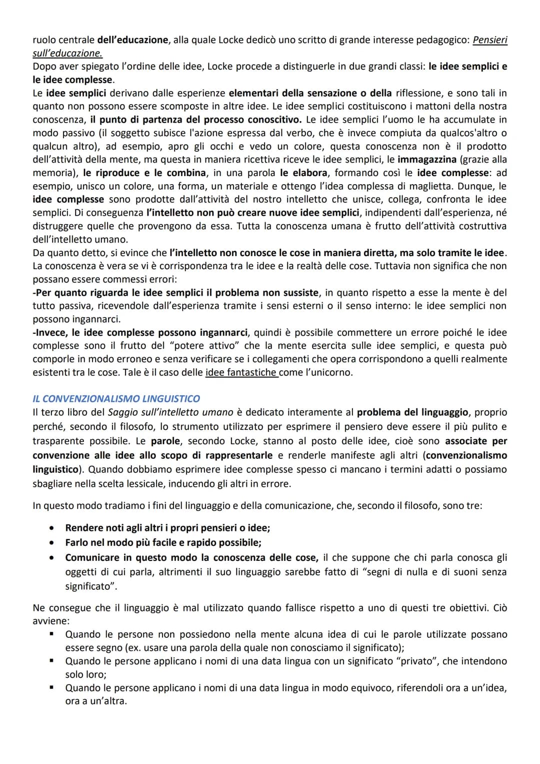 L'EMPIRISMO INGLESE
A partire dalla seconda metà del Seicento si sviluppa, in Inghilterra, una diversa tradizione di pensiero,
secondo cui l