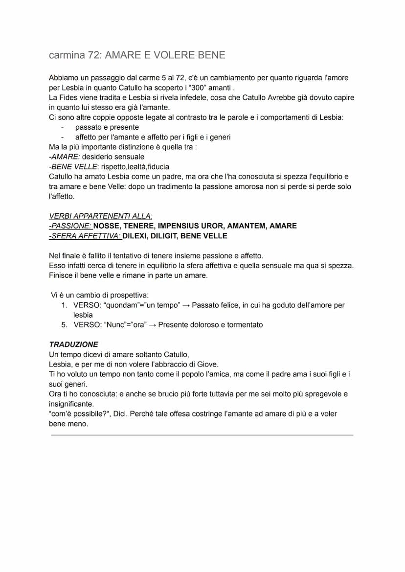 POESIA LIRICA
→ LIRICA PROPRIAMENTE DETTA
Era la poesia cantata con l'accompagnamento di strumenti a corda.
Si divideva in
> MONODICA
CATULL