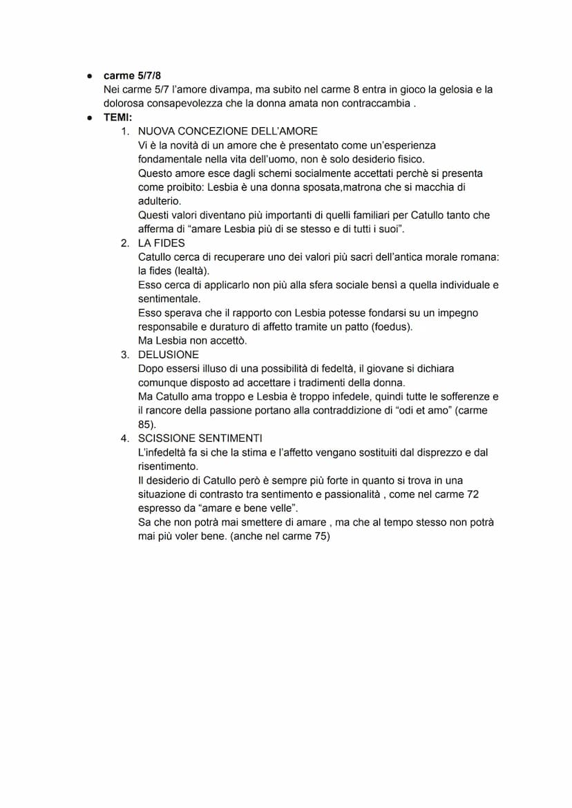 POESIA LIRICA
→ LIRICA PROPRIAMENTE DETTA
Era la poesia cantata con l'accompagnamento di strumenti a corda.
Si divideva in
> MONODICA
CATULL