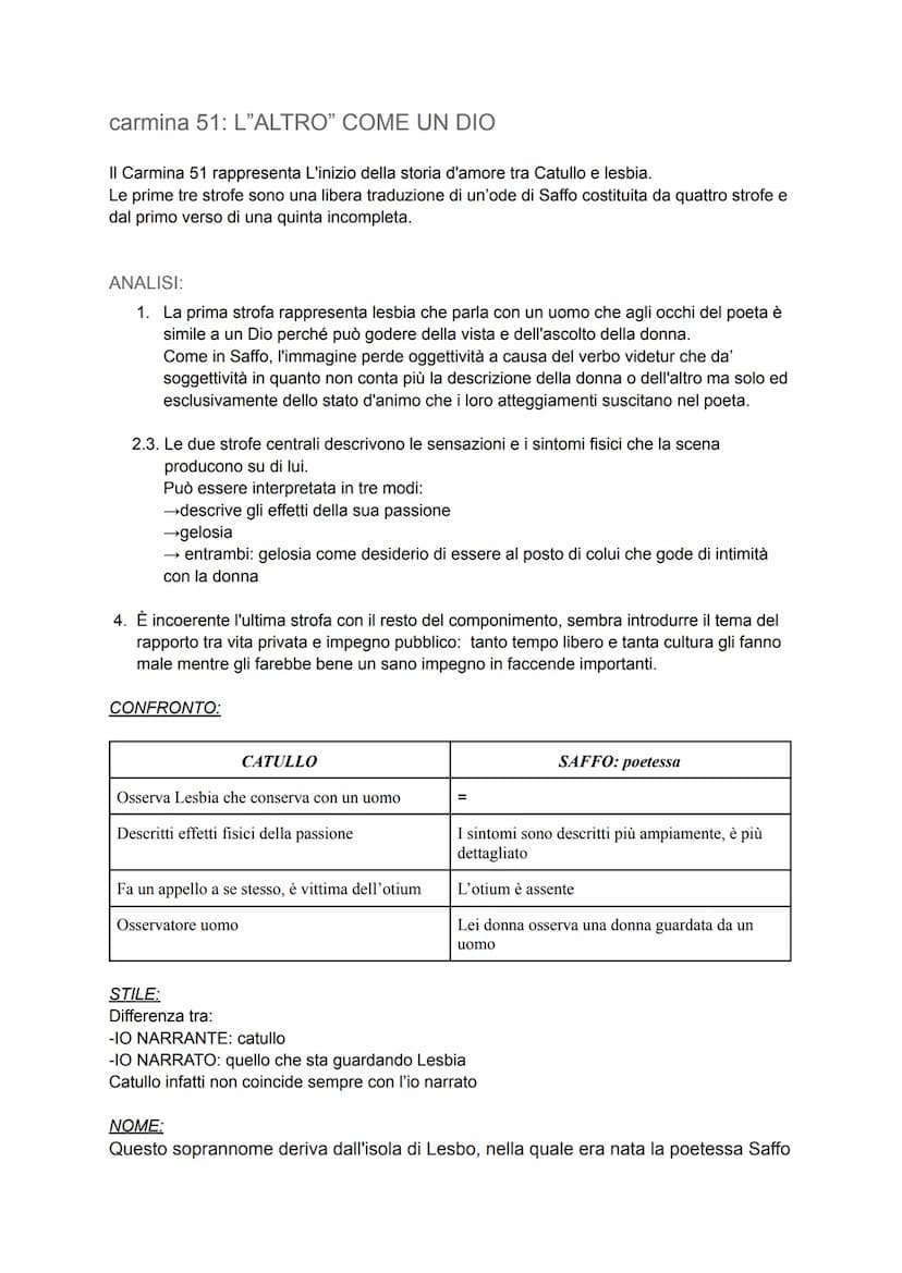 POESIA LIRICA
→ LIRICA PROPRIAMENTE DETTA
Era la poesia cantata con l'accompagnamento di strumenti a corda.
Si divideva in
> MONODICA
CATULL