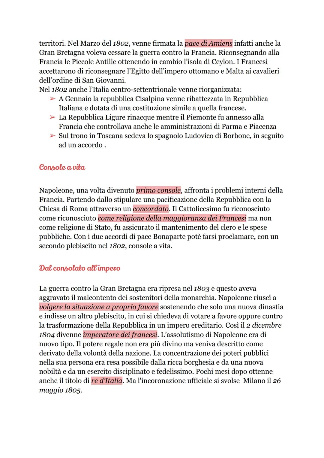 L'ascesa politica di Napoleone
La situazione in Francia
Con la fine della Rivoluzione Francese, inizia una nuova stagione politica. I
giacob