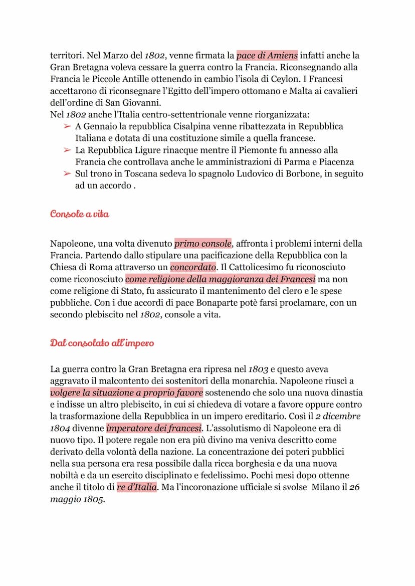 L'ascesa politica di Napoleone
La situazione in Francia
Con la fine della Rivoluzione Francese, inizia una nuova stagione politica. I
giacob