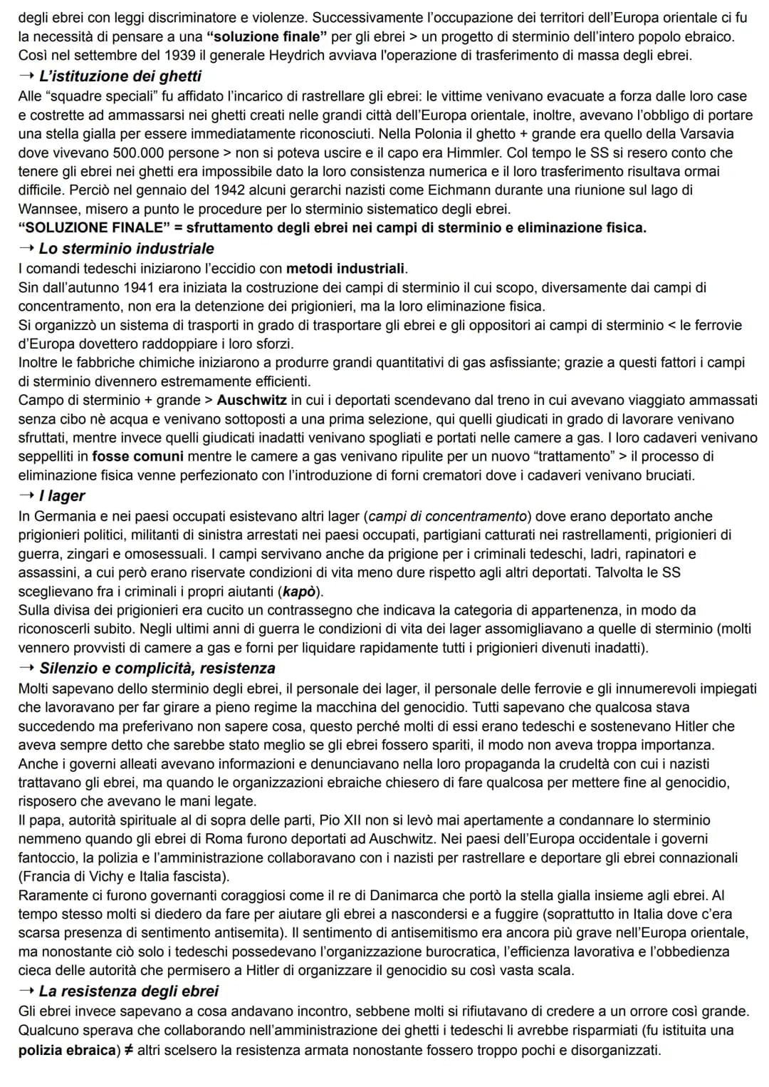 LA SECONDA GUERRA MONDIALE
LO SCOPPIO DELLA GUERRA
→ Gli accordi della Germania
Hitler e Mussolini nel maggio 1939 strinsero il Patto d'Acci
