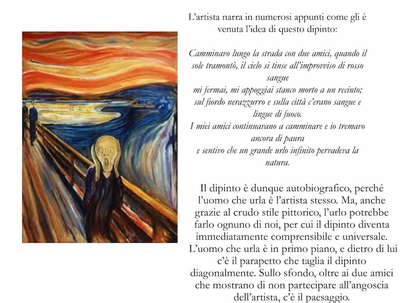 E. Munch
«Ho ricevuto in eredità due dei più terribili nemici
dell'umanità: la tubercolosi e la malattia mentale.
La malattia, la follia e l