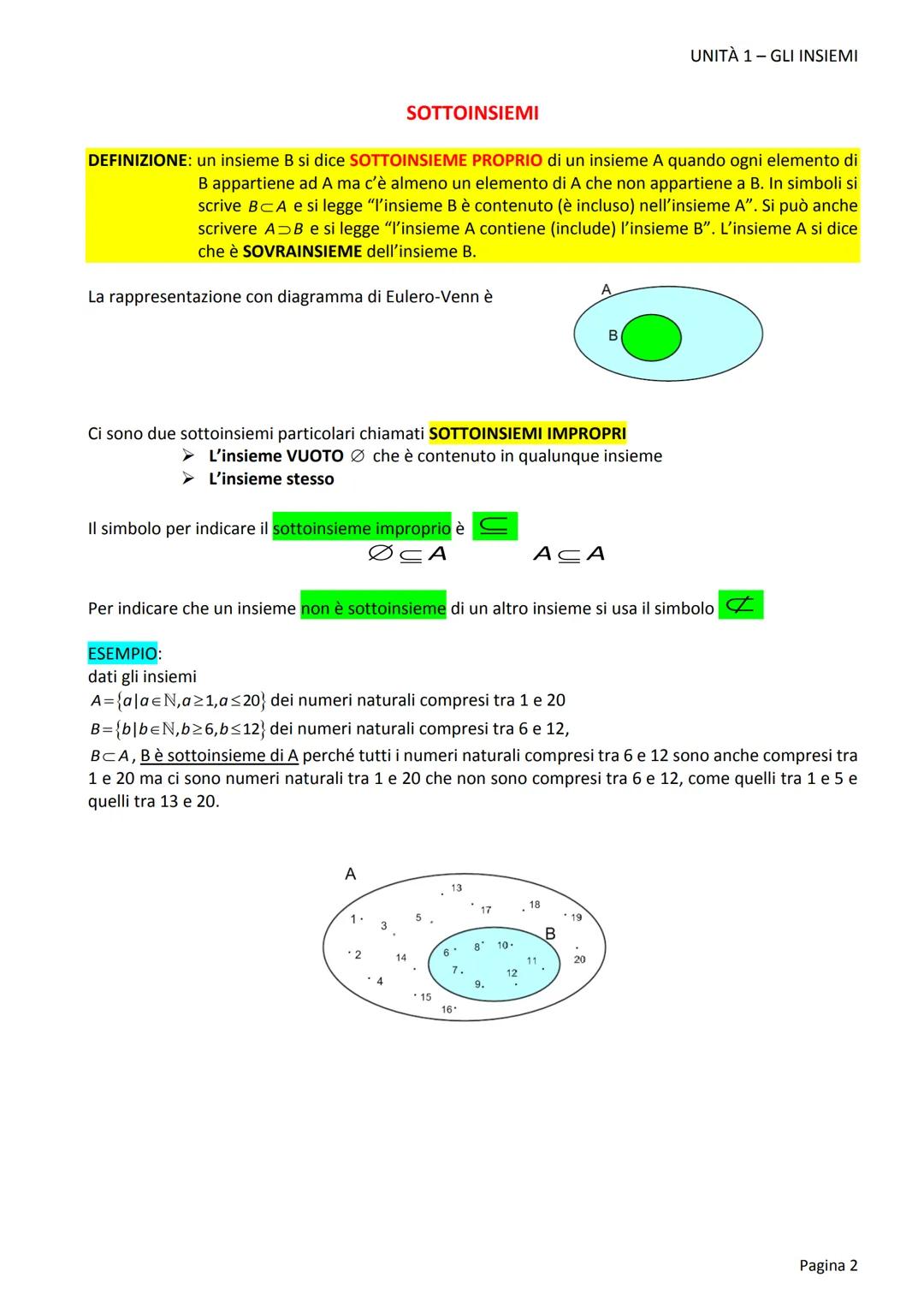 GLI INSIEMI
Tutto nella realtà viene classificato in gruppi per "mettere in ordine" ed identificare quello che ci
circonda (persone, animali