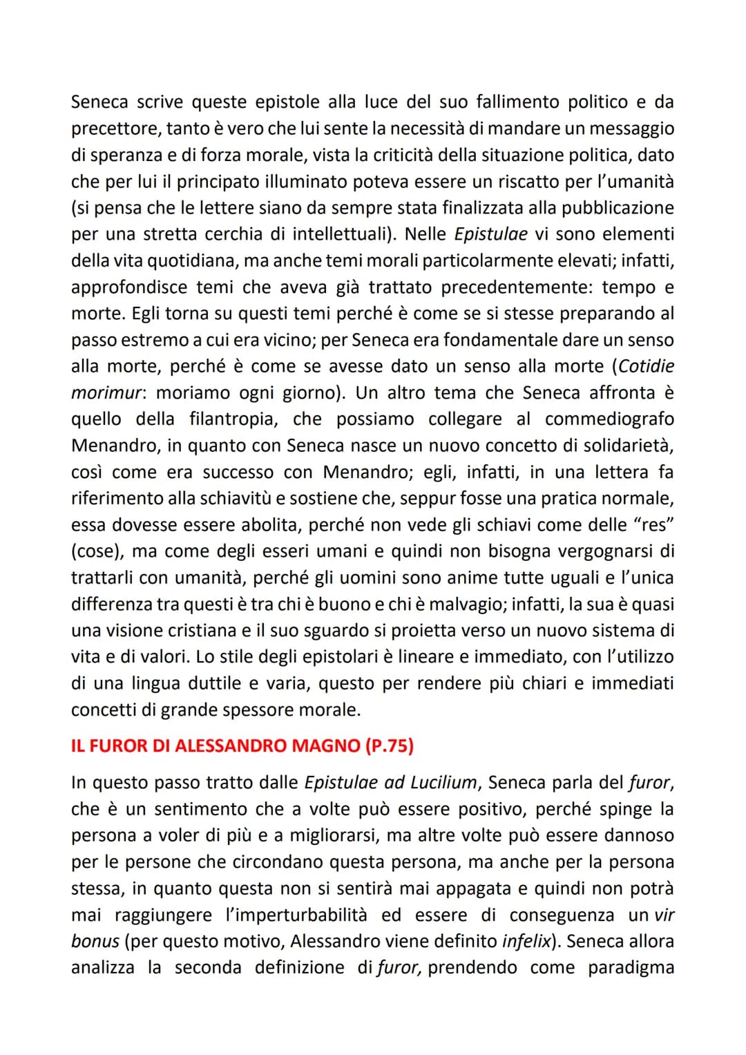 SENECA
Quando diciamo che Seneca ha condotto una vita all'insegna della
grandezza ci riferiamo alla fama che Seneca ha in tutta la letteratu