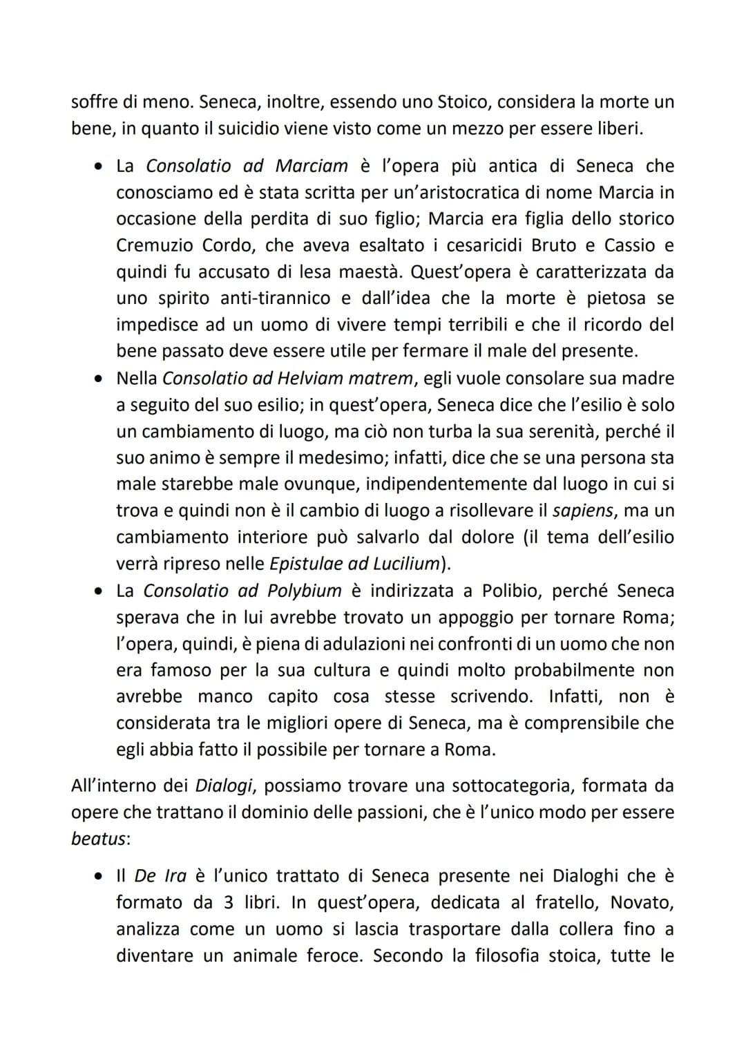 SENECA
Quando diciamo che Seneca ha condotto una vita all'insegna della
grandezza ci riferiamo alla fama che Seneca ha in tutta la letteratu