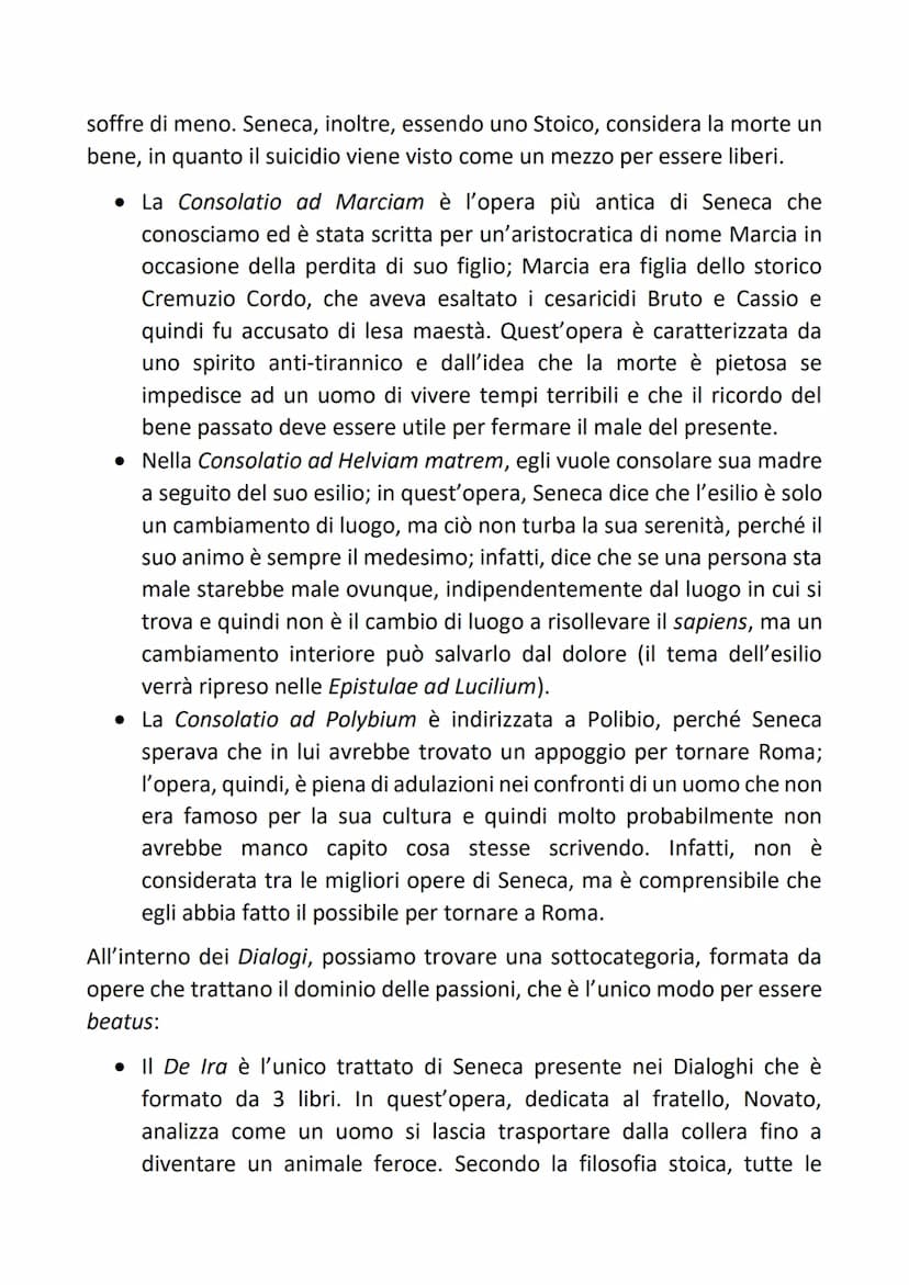 SENECA
Quando diciamo che Seneca ha condotto una vita all'insegna della
grandezza ci riferiamo alla fama che Seneca ha in tutta la letteratu