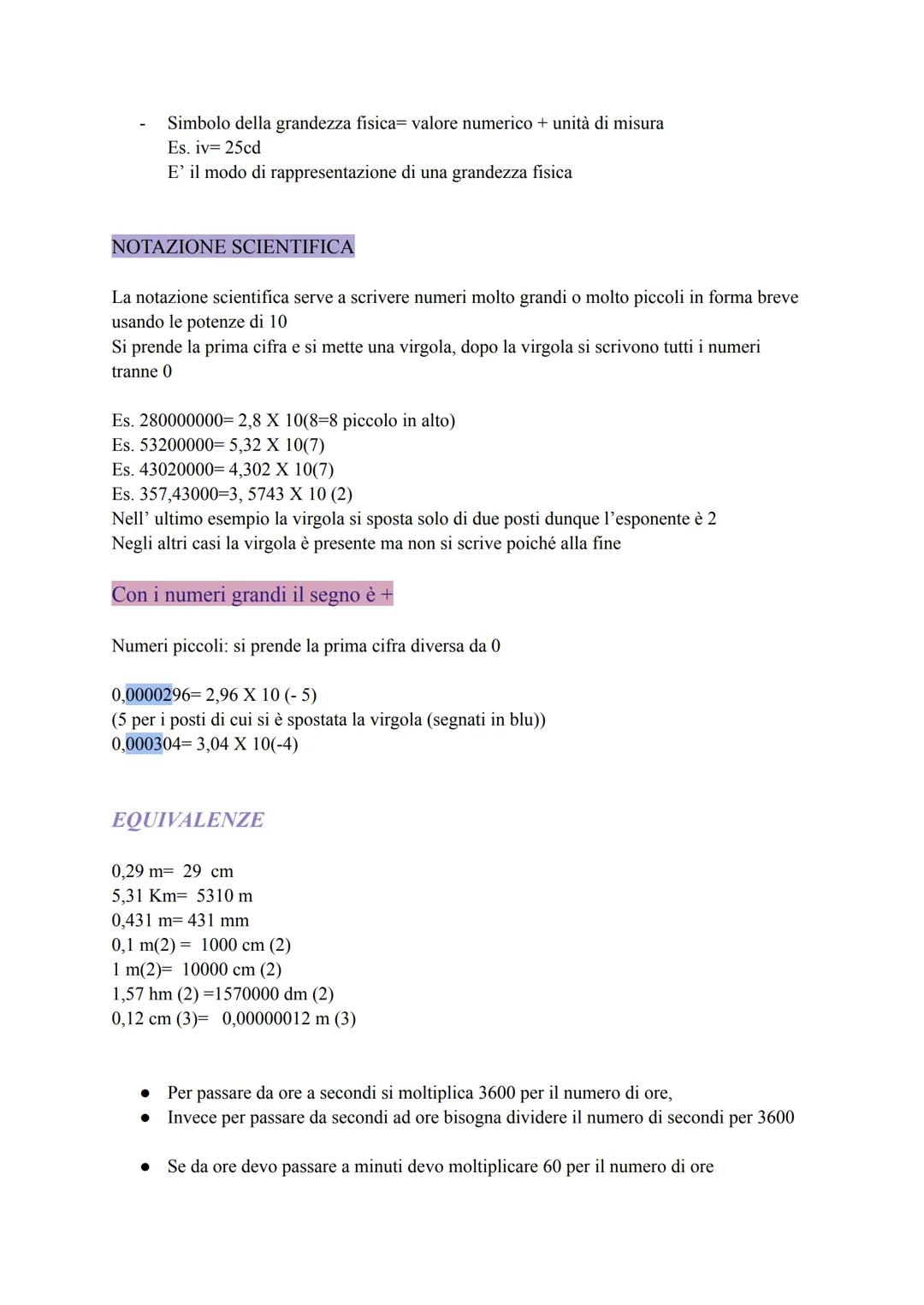 FISICA: E' una scienza che studia i fenomeni naturali attraverso le operazioni matematiche
ed esperimenti in laboratorio
GRANDEZZA FISICA
E'