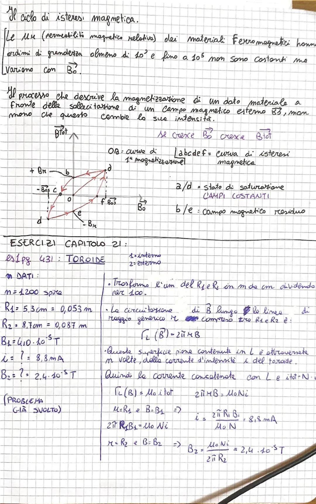 CAPITOLO 21: IL MAGNETISMO NEL VUOTO E NELLA MATERIA
DEL CAMPO MAGNETICO
flusso, Wb (weber)
IL FLUSSO
se Superficie CURVA
M
þ₁(B)= Σ Bi ·1Ši
