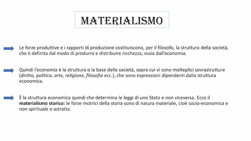 KARL MARX
Alienazione
Materialismo
Stato comunista e Dittatura del proletariato
Analisi della merce
Plusvalore ALIENAZIONE
È un fatto concre