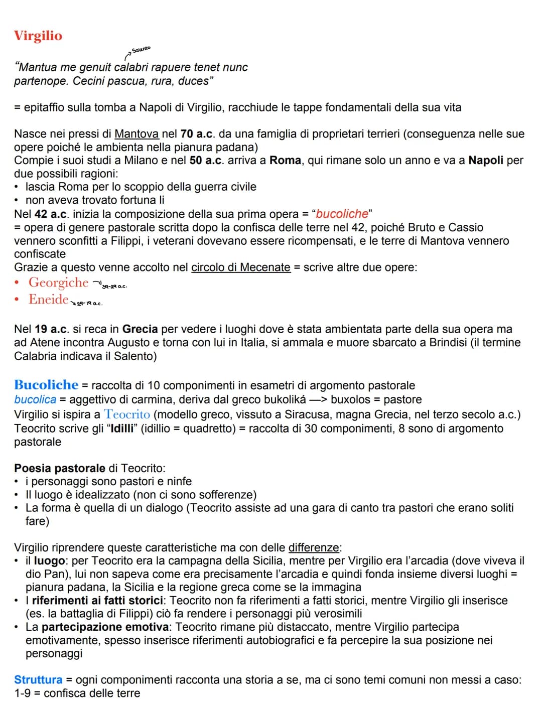 
<p>Virgilio è stato un famoso poeta romano, nato nei pressi di Mantova nel 70 a.C. da una famiglia di proprietari terrieri. Le sue opere so