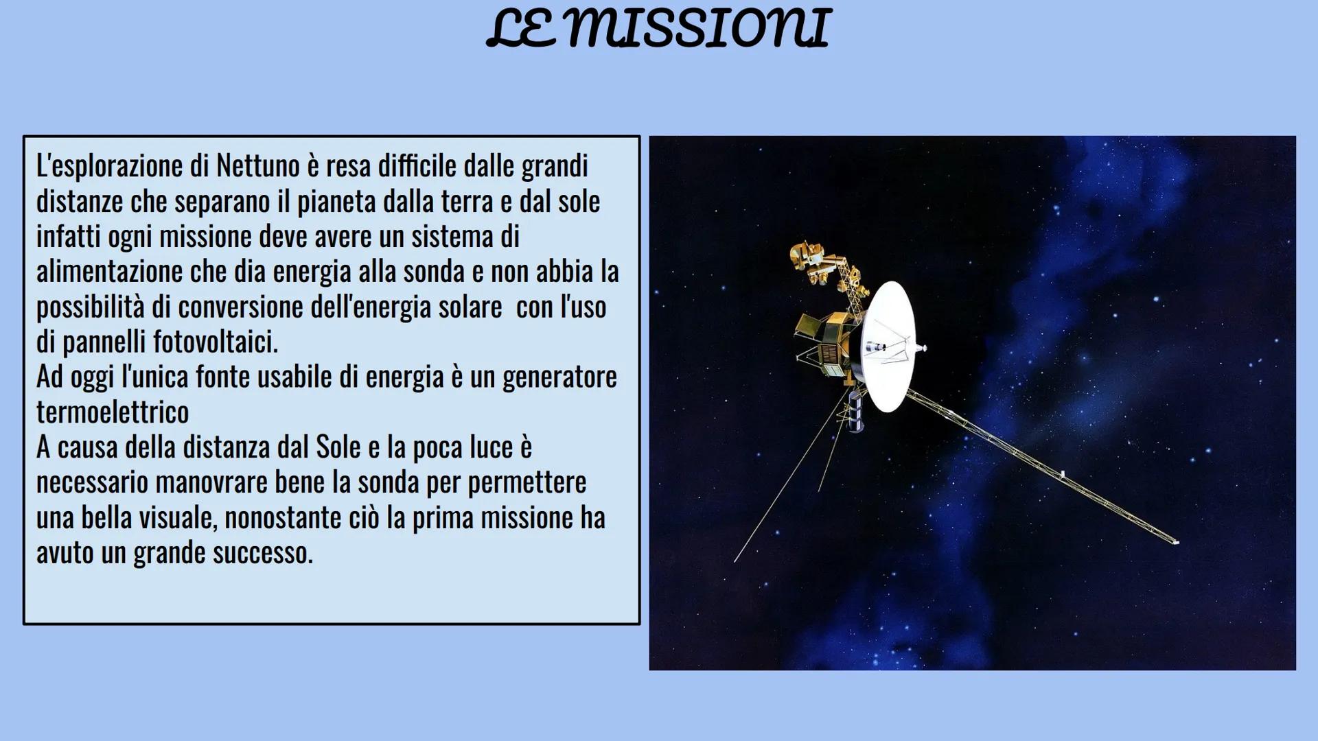 NETTU CARATTERISTICHE
E' un pianeta gassoso, formato principalmente
di acqua, ammoniaca e metano,
nell'atmosfera si trovano anche idrogeno e