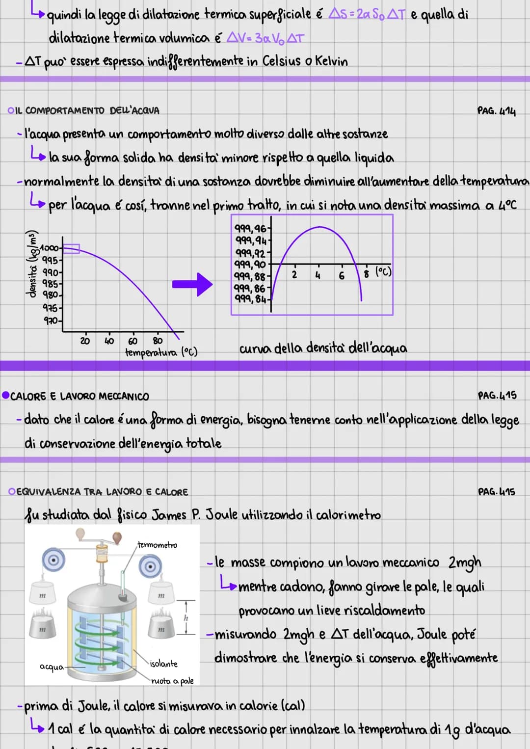 - Temperatura e calore
●TEMPERATURA ED EQUILIBRIO TERMICO
PAG. 408-409
- il calore e l'energia trasferita tra due oggetti a causa della loro