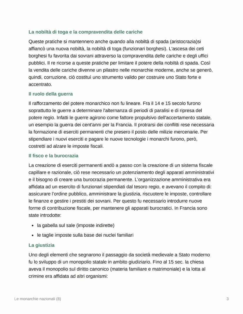 Le monarchie nazionali (8)
8.1 Continuità e fratture fra Stato e monarchie nazionali
Il Quattrocento fu il secolo del rafforzamento delle gr