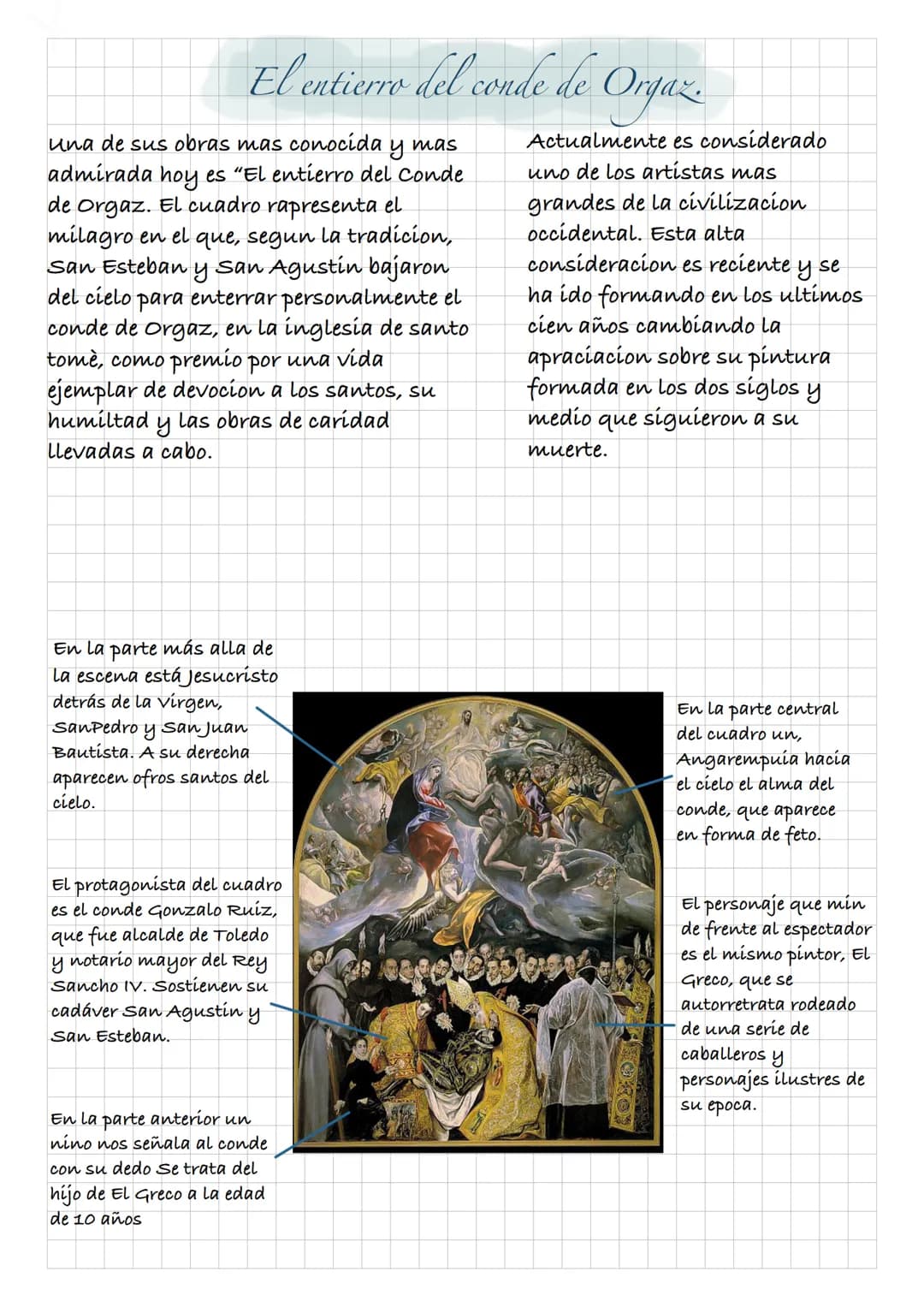 La
a pintura renacentista
En el siglo XVI cambia la posicion
del pintor porque es considerato un
artista, y no como un simple
artisano, grac