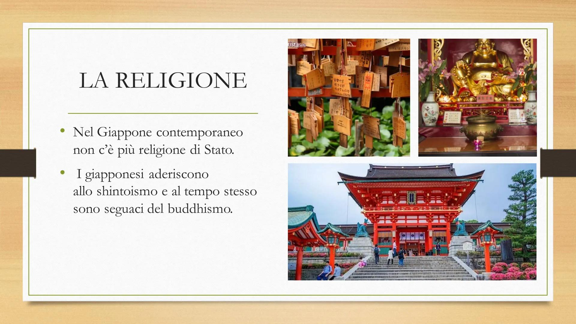 
<p>Il Giappone è un arcipelago vulcanico, costituito da oltre tremila isole. Le principali sono Hokkaido, Honshu, Shikoku e Kyushu e centos