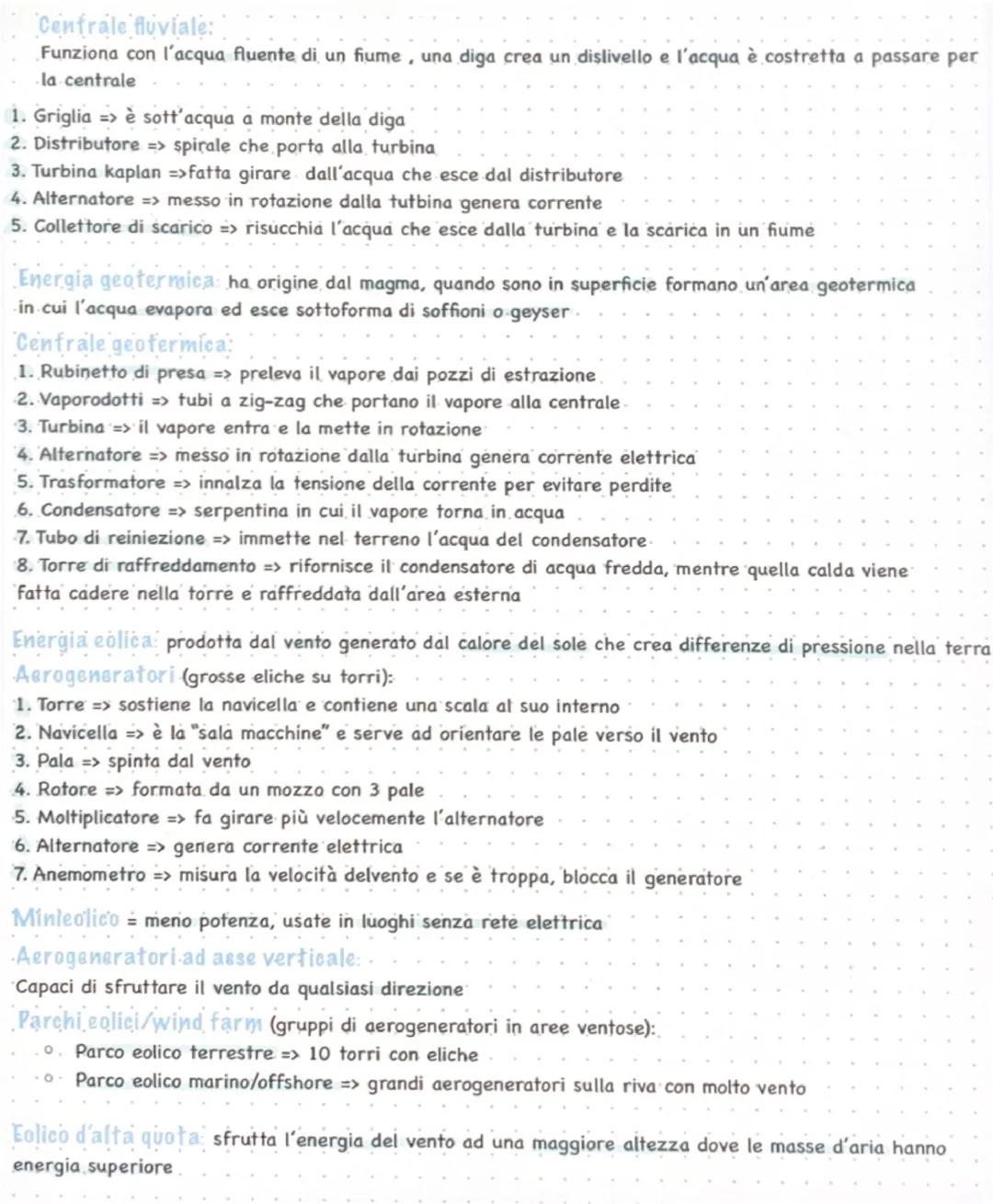 # Fonti rinnovabili

Sono usate per la produzione di energia elettrica, per riscaldare l'acqua sanitaria nelle abitazioni e il vento
aiuta l