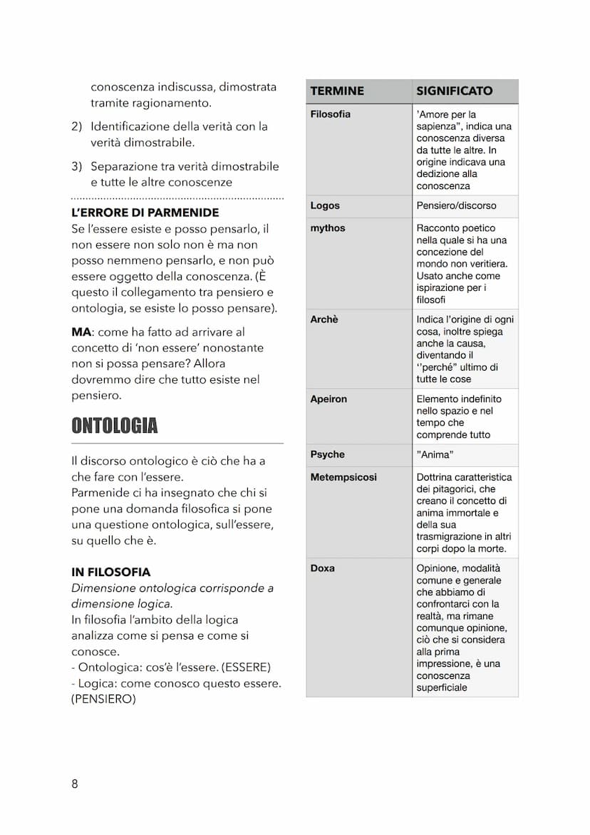 Riassunto verifica 1
LE ORIGINI DELLA
FILOSOFIA
• filosofia: sapienza che riguarda la
realtà.
• storia della filosofia: storia di come
nel t