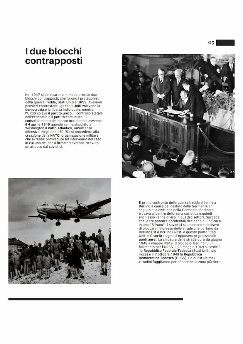 NUMERO 01
GUERRA FREDDA
MAY
CLARA CORNACCHIA
BERLINER-NOT-PROGRAMA
MARSHALL-PLAN-HILFE INDICE DEI
Contenuti
03
04
07
08
09
La ricostruzione 