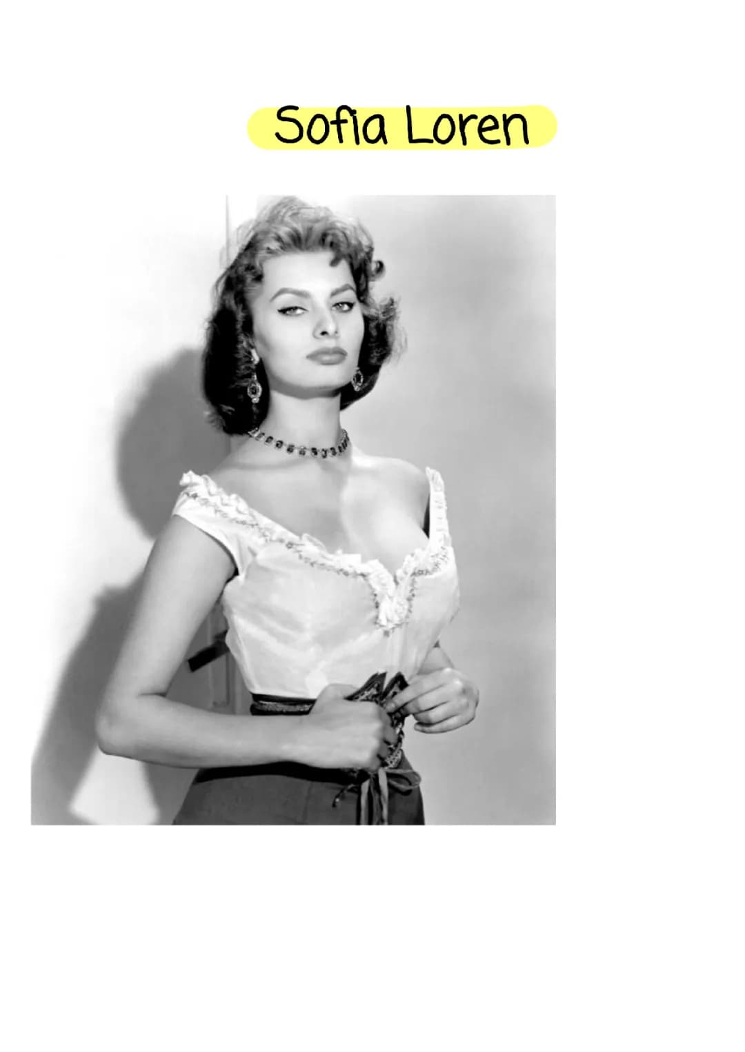 Sofia Loren