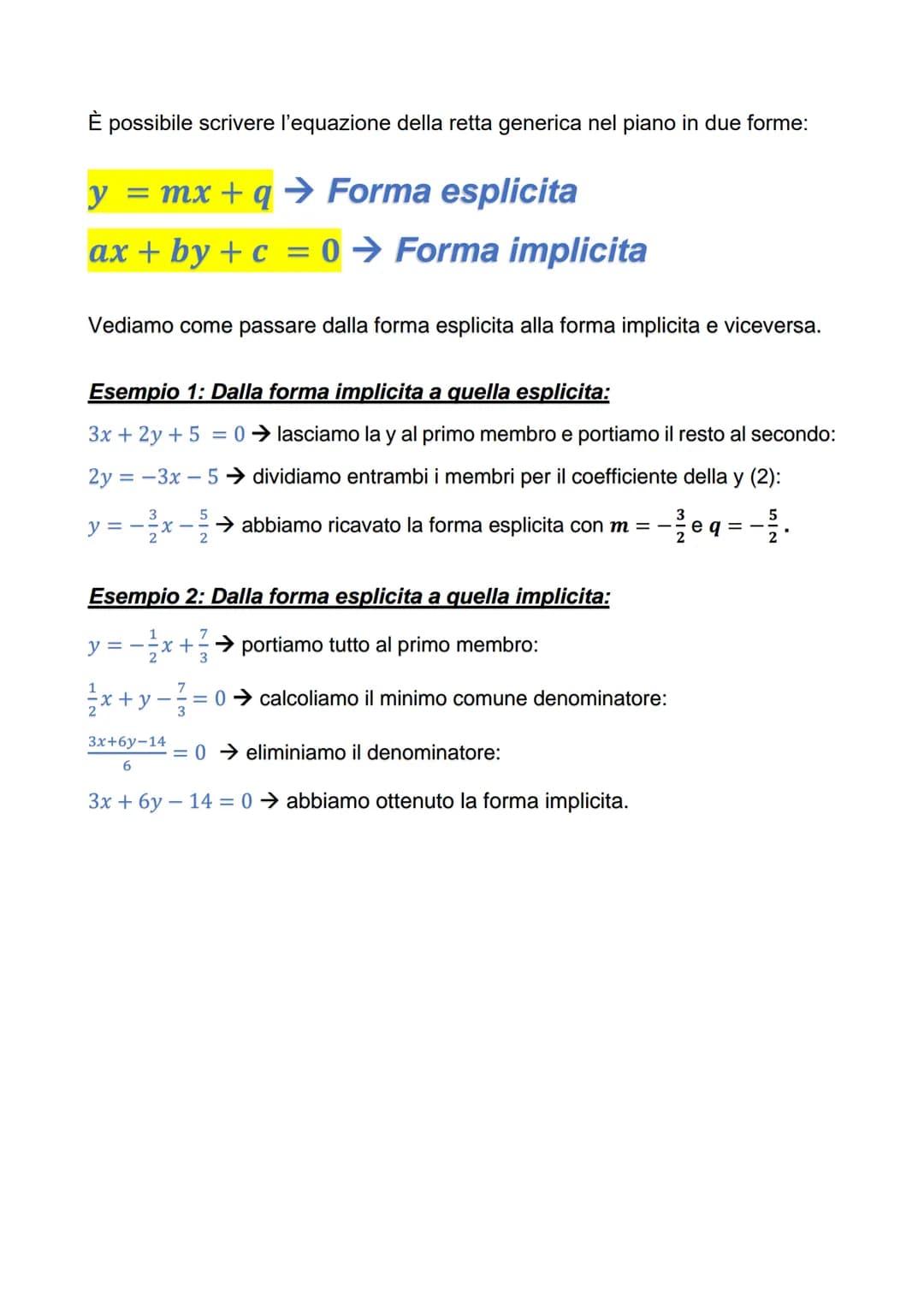 GEOMETRIA ANALITICA
PIANO CARTESIANO
Si considerano due rette perpendicolari aventi in comune un punto indicato con
O (origine). Le due rett