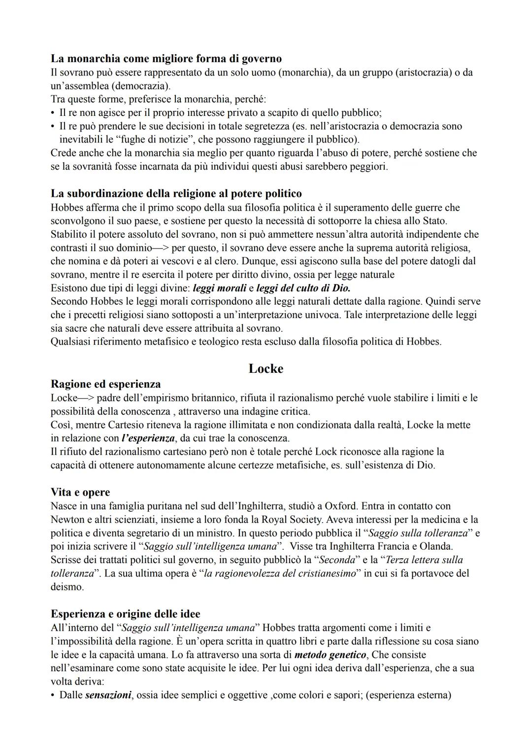 # L'empirismo

1 L'empirismo e la tradizione filosofica britannica
Nel Seicento in Gran Bretagna si sviluppa l'empirismo, alla base di quest