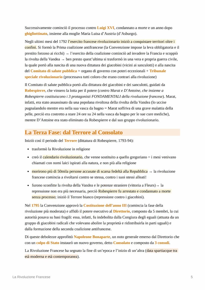 La Rivoluzione Francese
Le premesse della Rivoluzione
Nella seconda metà del Settecento in Francia vigeva la società dell'Ancient Regime (An