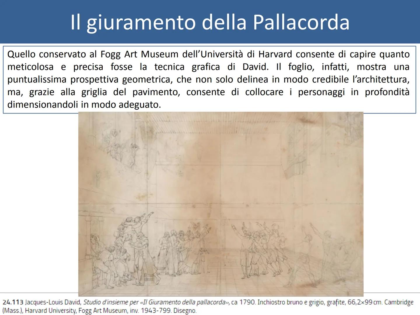 # JACQUES-LOUIS

# DAVID

# (1748-1825) # La passione politica

Jacques-Louis David è il massimo pittore del Neoclassicismo

Profondamente m