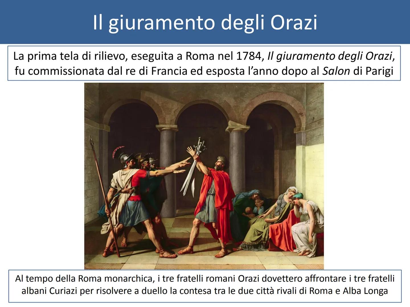 # JACQUES-LOUIS

# DAVID

# (1748-1825) # La passione politica

Jacques-Louis David è il massimo pittore del Neoclassicismo

Profondamente m