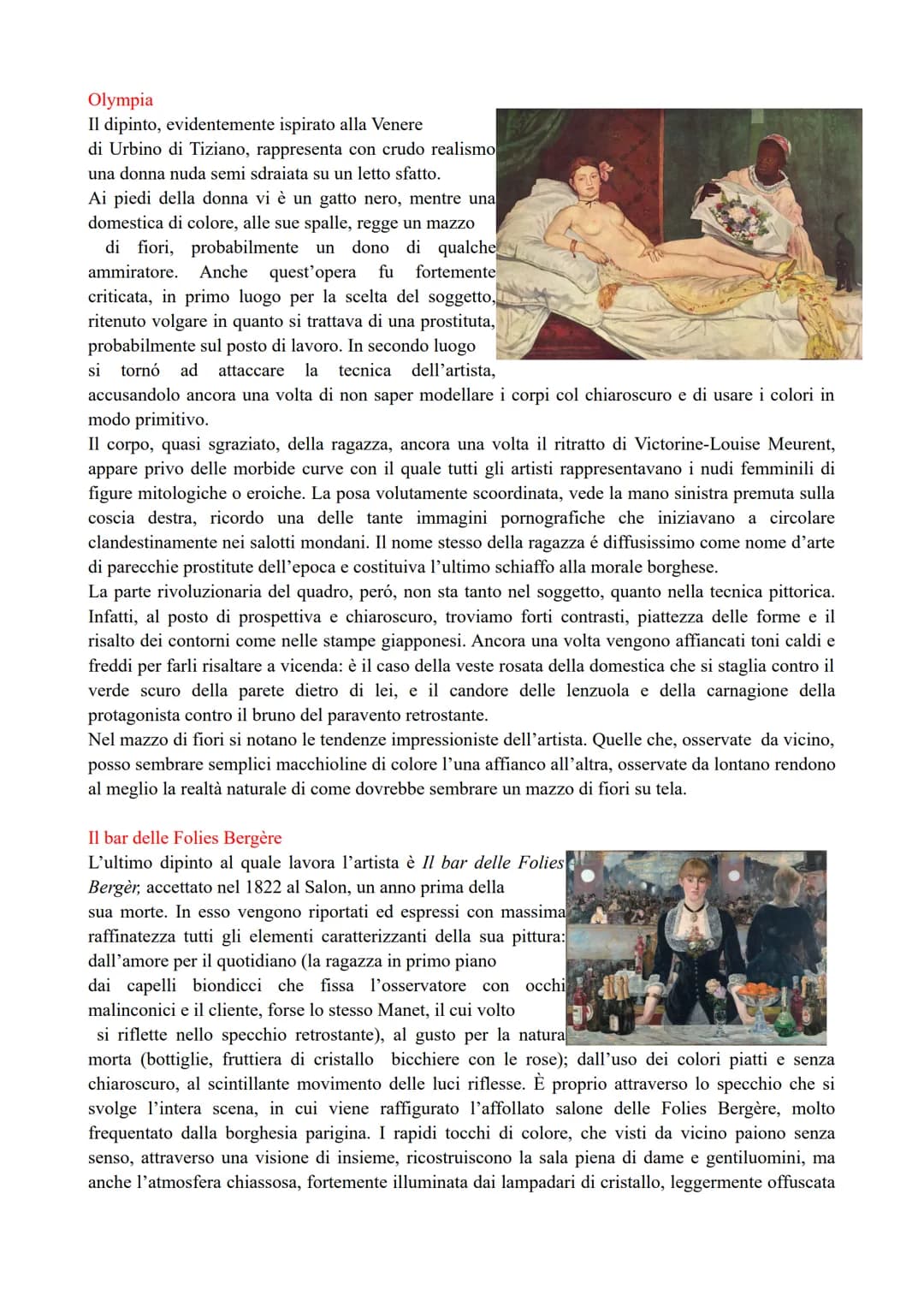 IMPRESSIONISMO
L'Impressionismo è una corrente artistica nata a Parigi tra il 1860 e il 1870 durata fino ai primi anni
del Novecento e origi