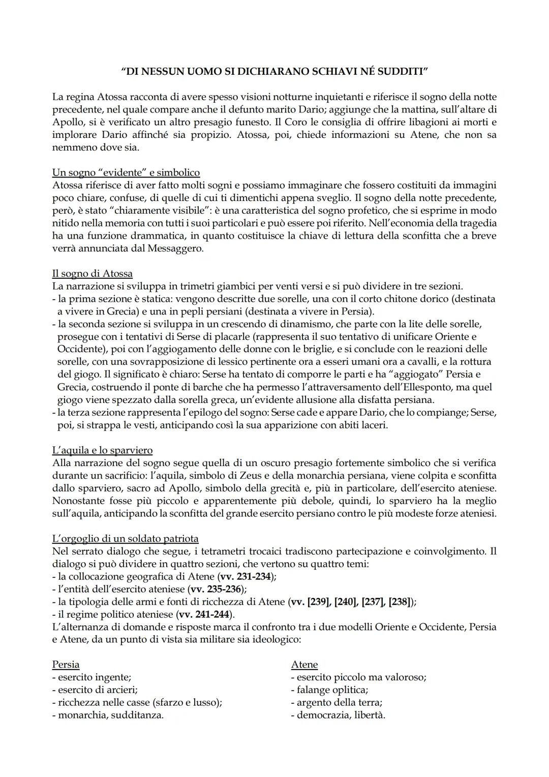 ESCHILO
VITA
- nasce ed Eleusi, ad una ventina di chilometri da Atene, intorno al 525 a.C.
- una tradizione lo vuole iniziato ai misteri ele