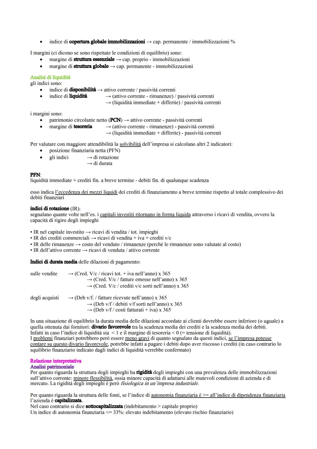 Analisi di bilancio
L'interpretazione del bilancio
l'interpretazione del bilancio può essere:
l'analisi di bilancio si sviluppa secondo 2 te